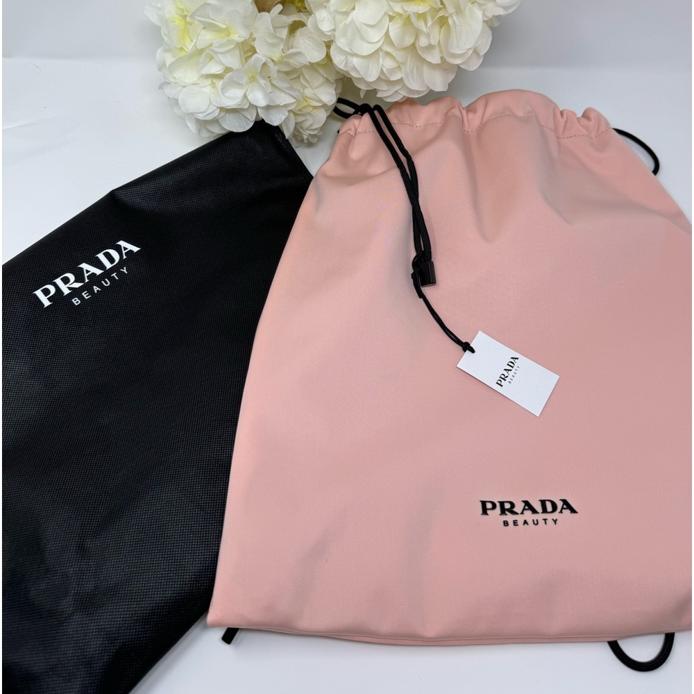 Elegant PRADA Beauty Reversible backpack w/Logo